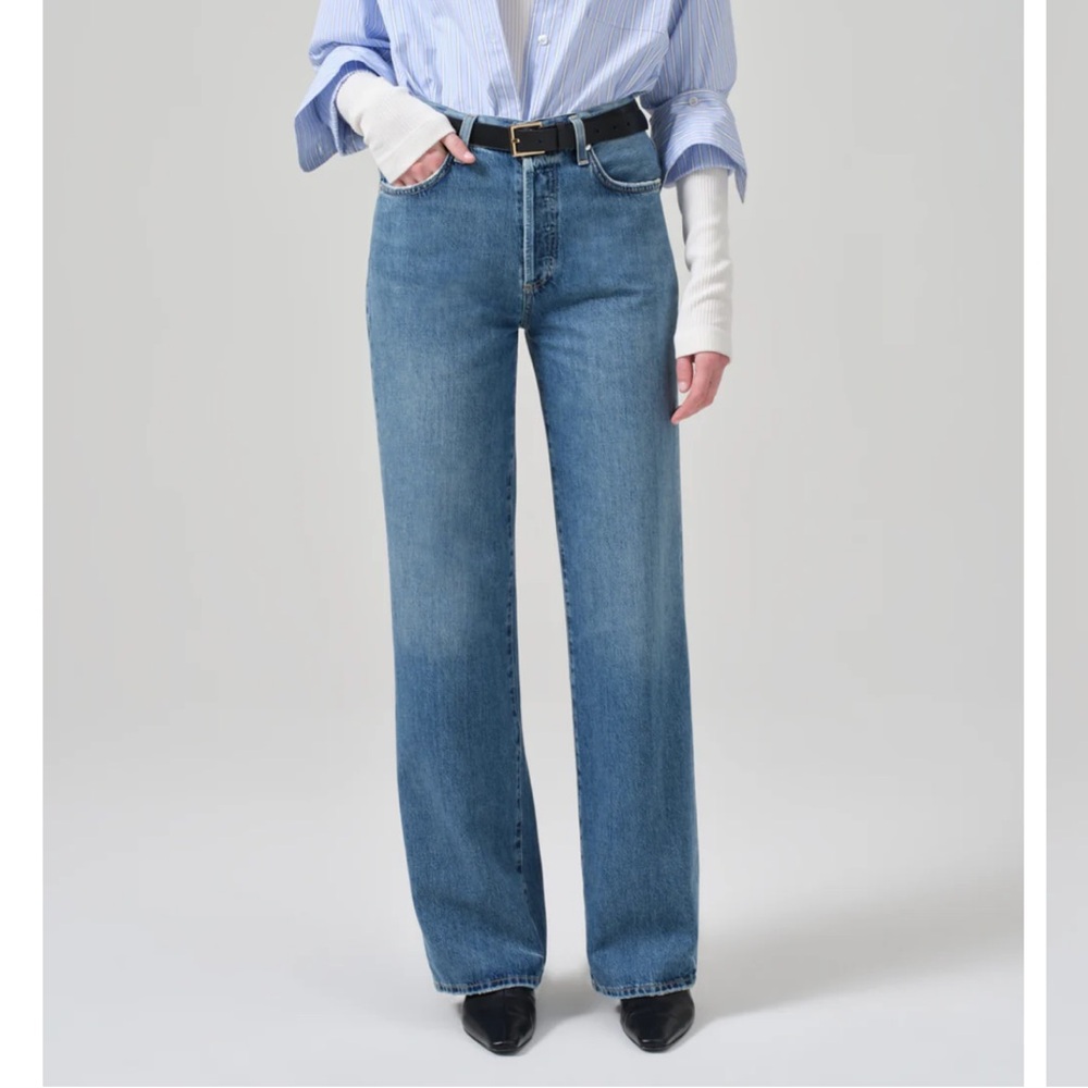 NEW Citizens of Humanity High Rise Wide Leg Jeans